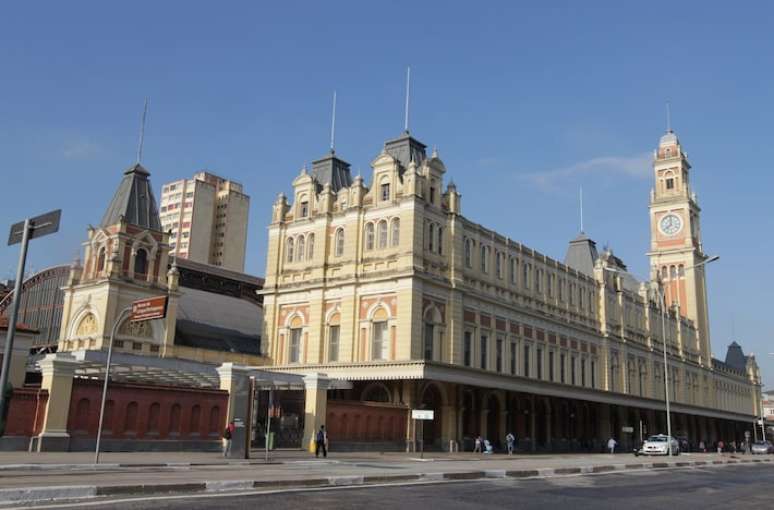 Estação da Luz, no centro de São Paulo