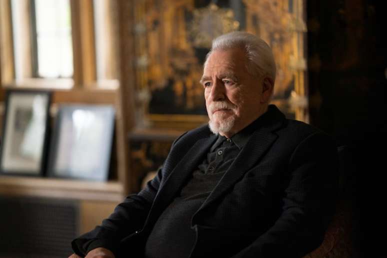 Brian Cox em cena de Succession, da HBO