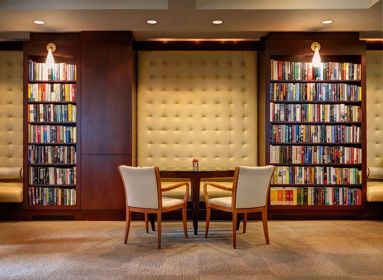 Nova York: a Library Hotel foi inspirada pelo universo das bibliotecas