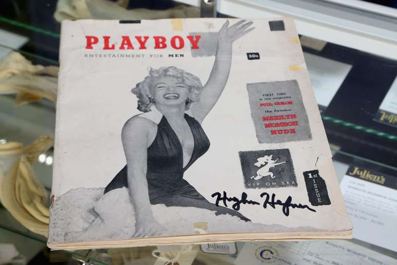 Um dos maiores ícones de Hollywood, Marilyn Monroe fez história como a primeira coelhinha da Playboy.