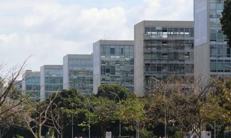 Esplanada dos Ministério, em Brasília (DF).