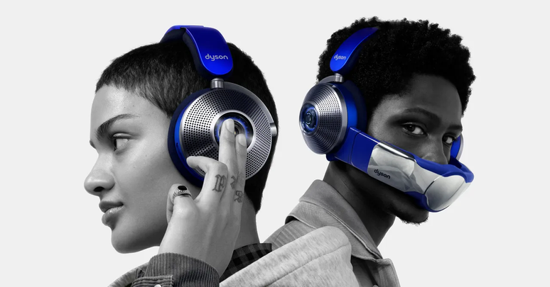 Análises declaram que Dyson Zone não é eficaz como fone de ouvido de alto custo e muito menos como máscara de proteção (Imagem: Divulgação/Dyson)