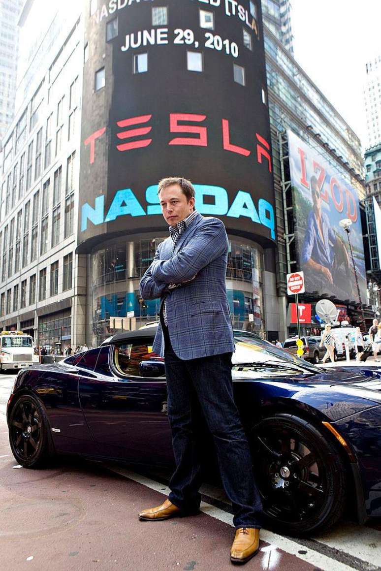 Em 2010, Tesla abriu seu capital na Nasdaq e se tornou uma joia para investidores