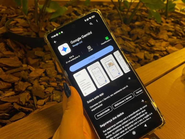 Google disponibiliza app do Gemini para usuários Android