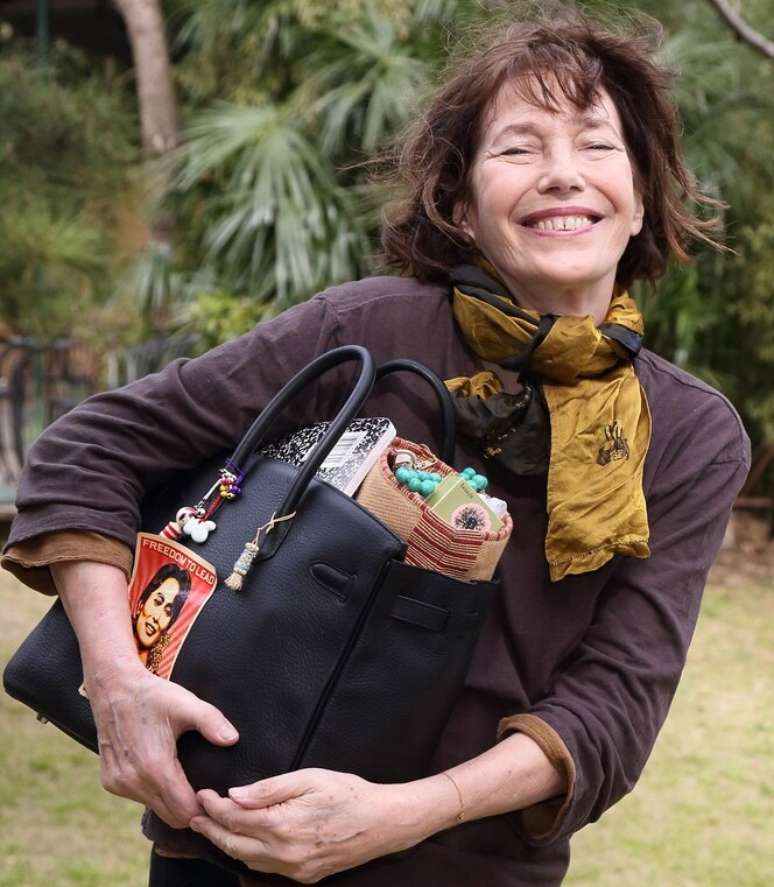 Jane Birkin inspirou criação da bolsa