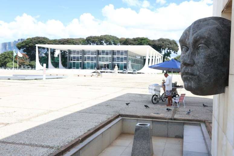 Brasília, (DF) - Projeto de recuperação da Praça dos Três Poderes. Foto Valter Campanato/Agência Brasil.