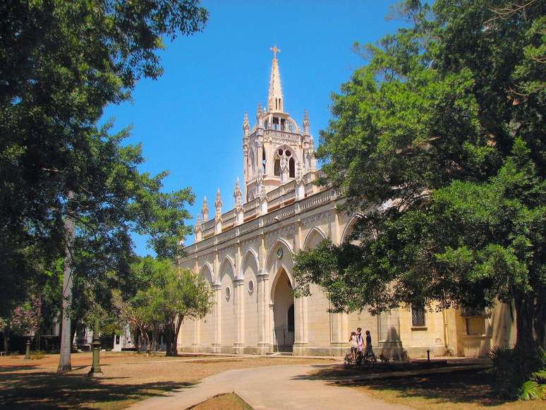 The Church of the Sacred Heart of Jesus in Vedado was built in 1892