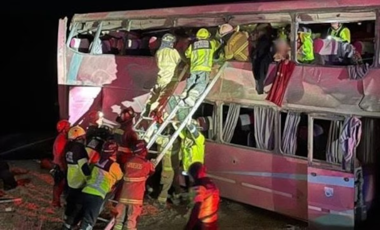 Acidente com ônibus de turismo no Chile deixa duas brasileiras mortas 