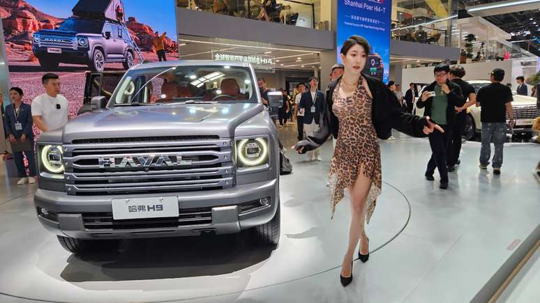 GWM Haval H9 no Salão de Pequim 2024