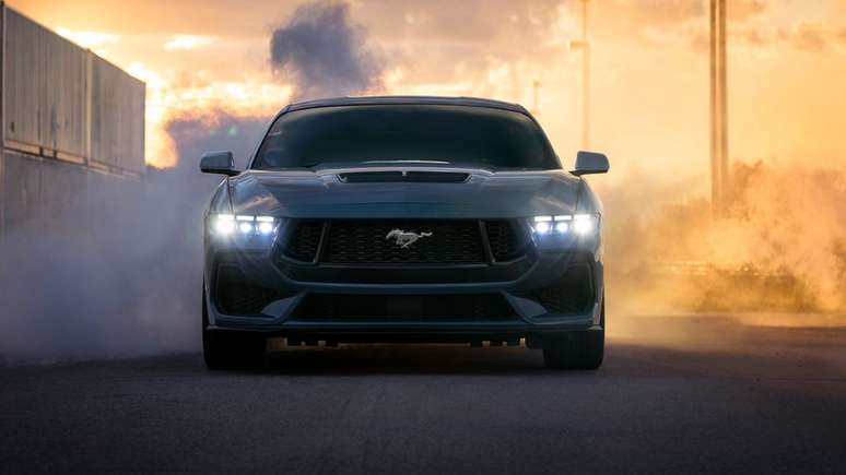 The Ford Mustang GT Performance arrived in Brazil and sold out in an hour (Image: Disclosure/Ford)
