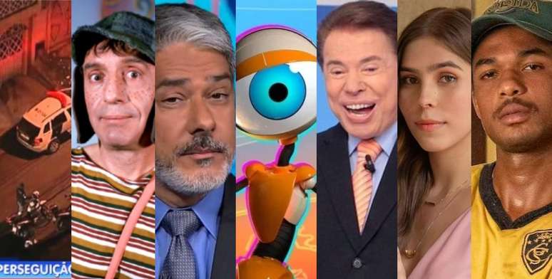 Alguns dos personagens que representam as mudanças na televisão nestes 10 anos do blog 'Sala de TV'