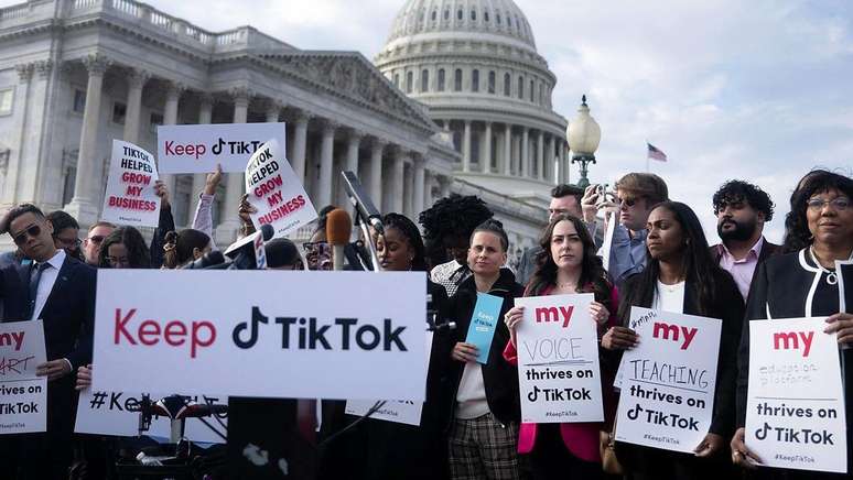 A possível proibição do TikTok nos EUA preocupa muitas pequenas empresas e profissionais que dependem da plataforma