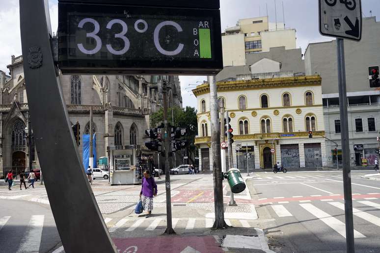 Cidade de São Paulo enfrenta altas temperaturas em meio a onda de calor