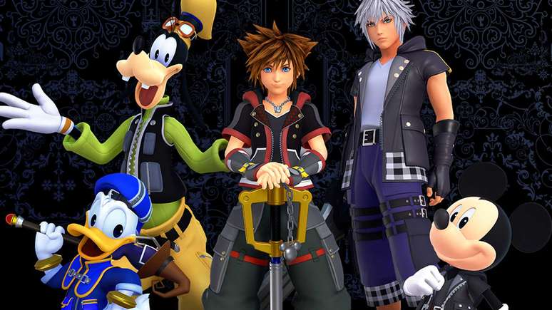 Feita em parceria com a Disney, Kingdom Hearts é uma das franquias mais conhecidas da Square Enix