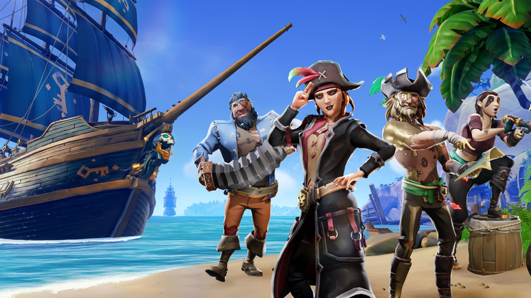 Sucesso nos consoles Xbox, Sea of Thieves desembarca no PS5 nesta semana