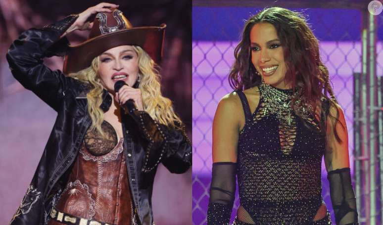 Anitta deve participar de show de Madonna no Rio de Janeiro, mas Rainha do Pop teria feito exigência especial.