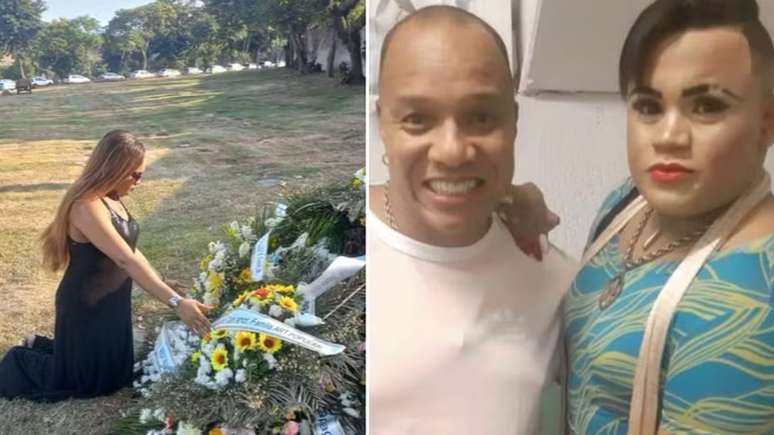 Anderson Leonardo’s ex-girlfriend MC May visits the singer’s grave