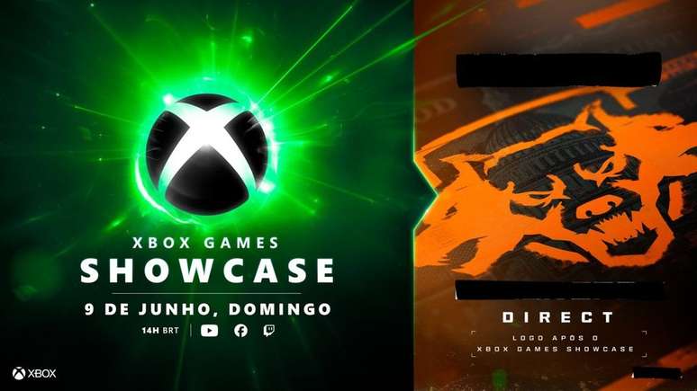 Direct misterioso acontece logo depois do Xbox Games Showcase, em 9 de junho (Imagem: Reprodução/Microsoft)