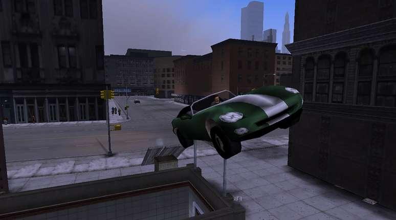 Utilização de um devkit do Dreamcast permitiu Rockstar North criar o mundo que viria a ser Liberty City (Imagem: Reprodução/Rockstar Games)