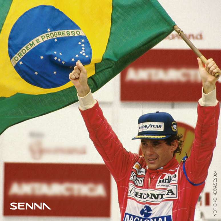 Ayrton Senna foi e ainda é o grande ídolo do esporte brasileiro nos últimos 50 anos
