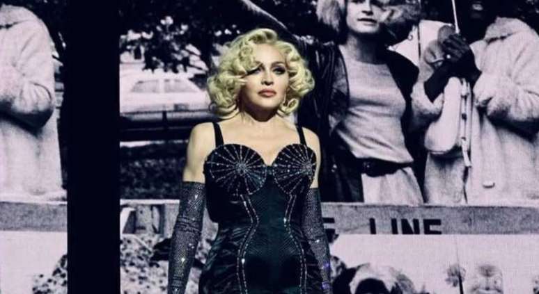 A cantora norte-americana Madonna
