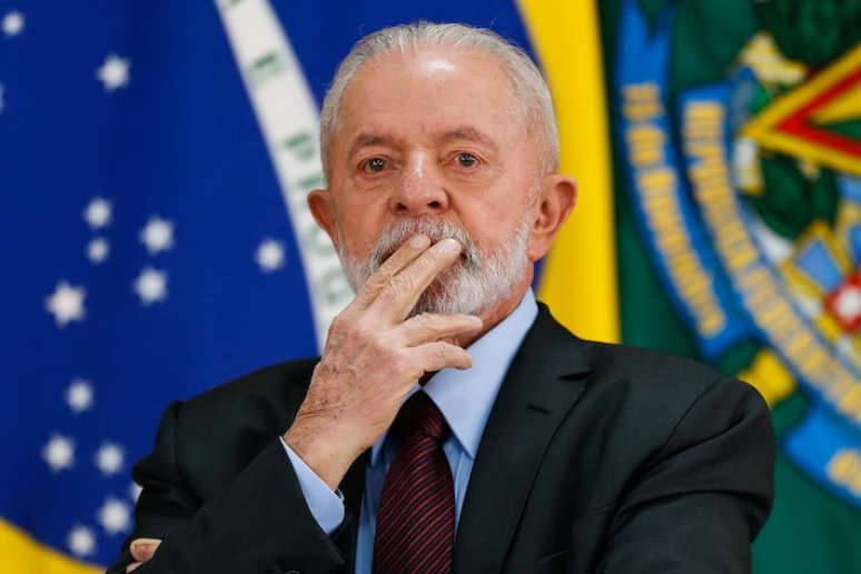 O presidente Luiz Inácio Lula da Silva PT