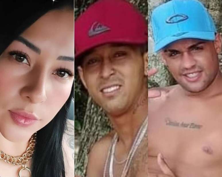 Jessica Marçal Rodrigues, Emerson Marçal Rodrigues e Luciano Alis Ferreira são os procurados (Reprodução)