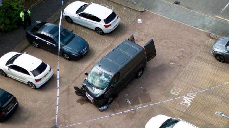 Uma van foi usada no ataque