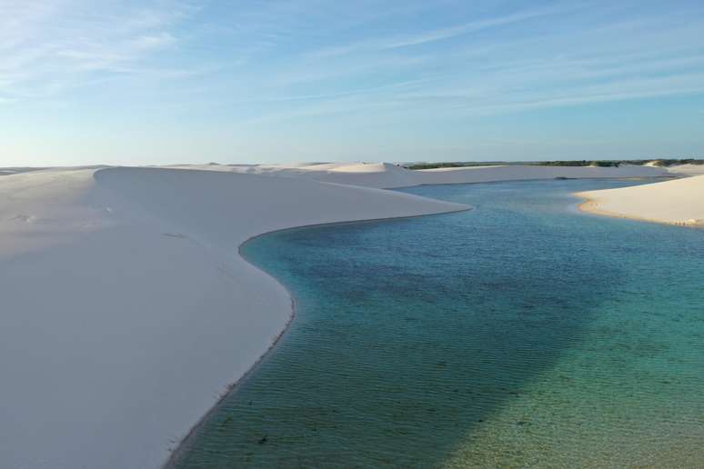 Santo Amaro guarda as lagoas mais bonitas dos Lençóis Maranhenses