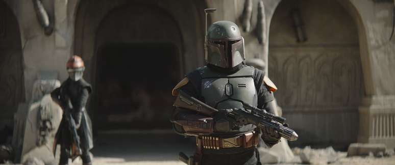 Boba Fett e sua armadura legal (Imagem: Divulgação/Lucasfilm)