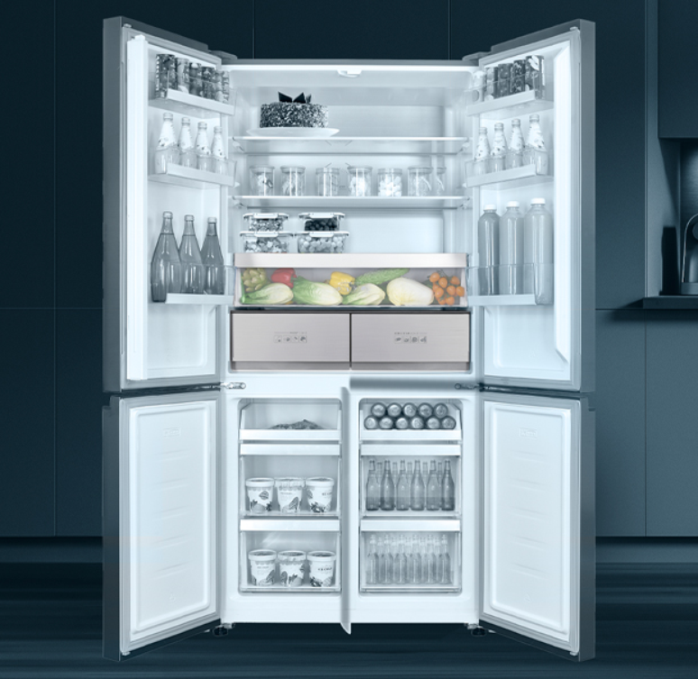 Espaço Flex pode funcionar como geladeira ou congelador (Imagem: Divulgação/TCL)