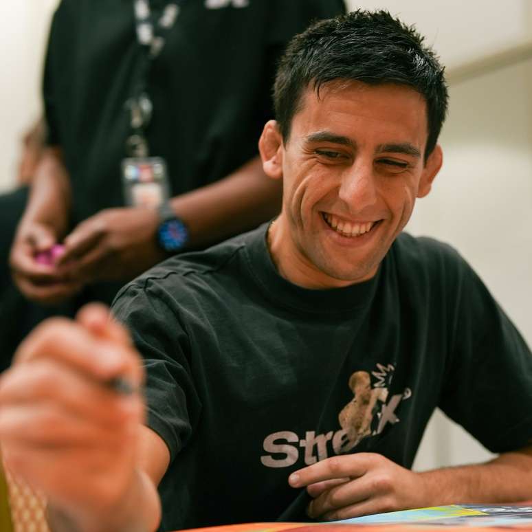 Steve Erceg em evento do UFC 301 