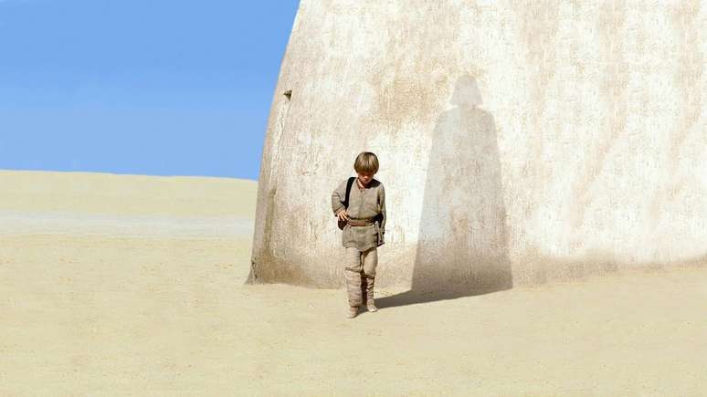 O jovem Jake Lloyd interpretou Anakin Skywalker ainda na infância em 'A Ameaça Fantasma'