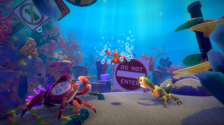 Com visual colorido e diálogos engraçados, Another Crab's Treasure pode ser o primeiro 'soulslike' de muitos jovens jogadores