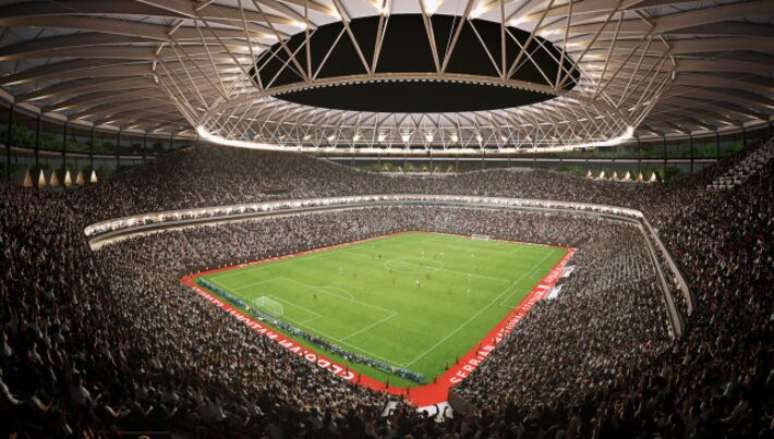 The Serbian president hopes the venue will host the 2028 Europa League final. The Serbian president hopes the venue will host the 2028 Europa League final.