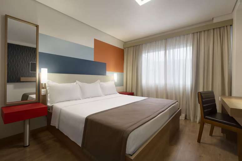 The TRYP master bedroom suite is very spacious The TRYP master bedroom suite is very spacious
