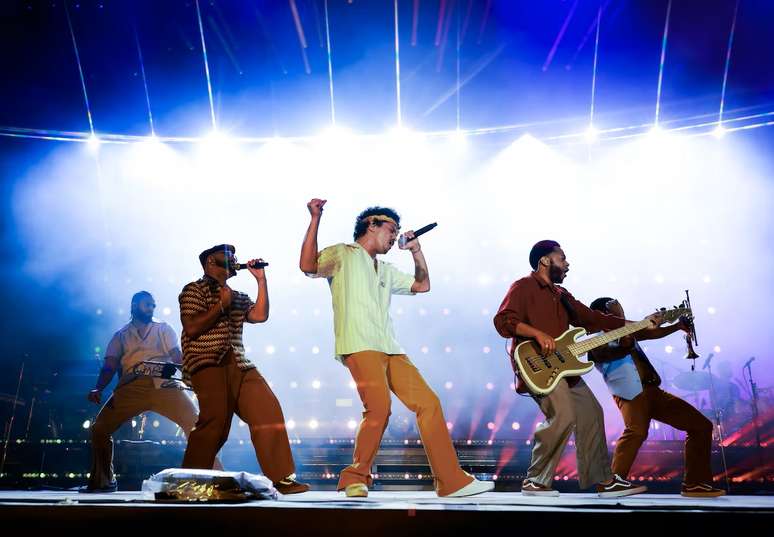 Bruno Mars se apresentou na primeira edição do The Town, em São Paulo