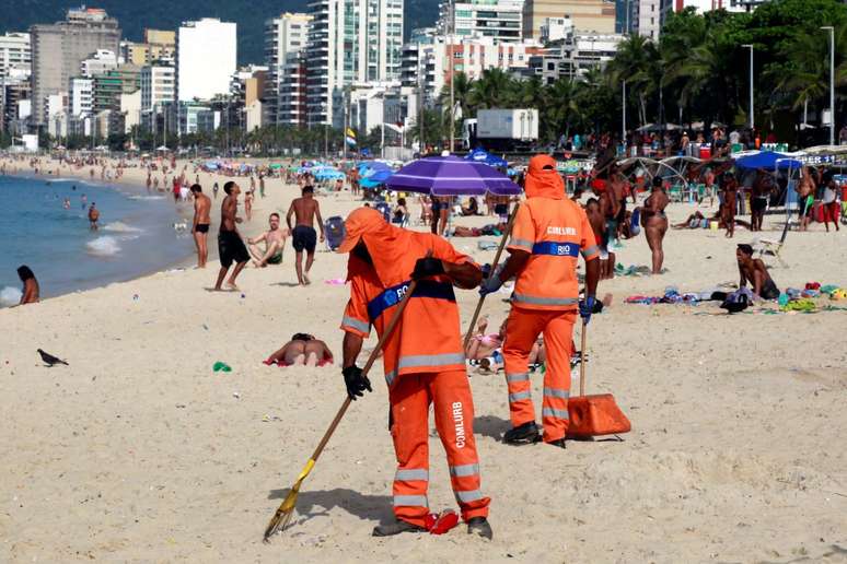 A operação especial para o show será iniciada com a pré-limpeza, com ações em toda a extensão da Avenida Atlântica