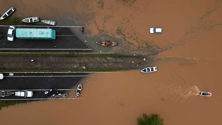 253 municípios foram afetados por chuvas no Sul