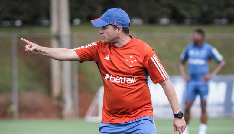 Cruzeiro em treino do Cruzeiro 