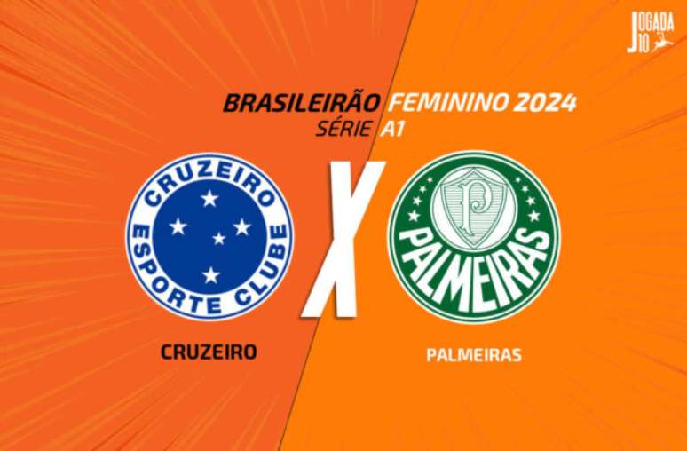 Divulgação/Jogada 10 - Legenda: Cruzeiro e Palmeiras se enfrentam na cidade de Nova Lima, em Minas Gerais