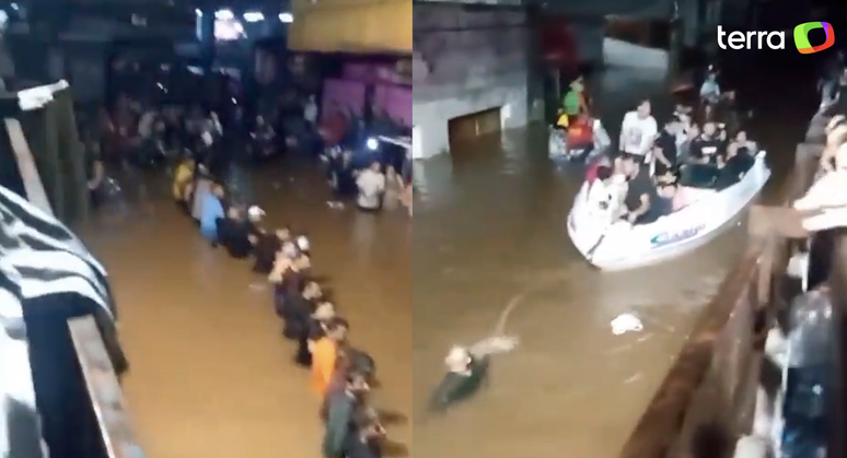 A cidade de Canoas está entre as 334 afetadas pelas fortes chuvas que atingem o Estado desde o início da última semana.