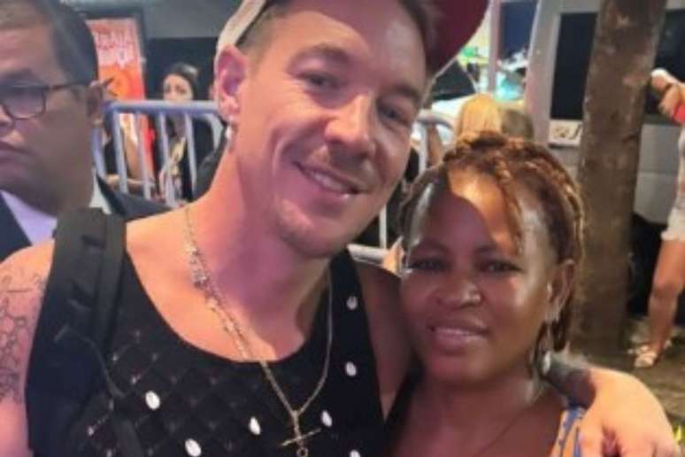 After the show in Copacapana, DJ Diplo ties Deize Tigrona: ‘Legend of funk’