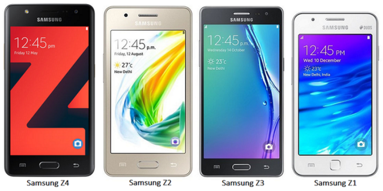 Modelos da linha Samsung Z usaram o Tizen OS, mas a fabricante adotou o Android posteriormente (Imagem: Reprodução/Tizen)