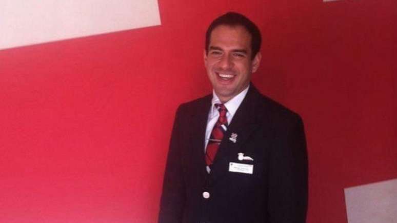 Manuel trabalhou para a companhia aérea British Airways e, mais recentemente, para a Qatar Airways