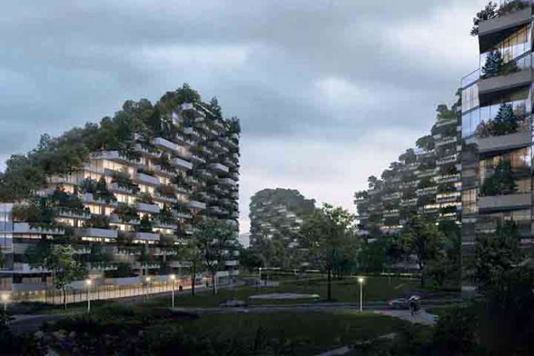 A ideia de uma cidade florestal já saiu do papel nas proximidades de Liuzhou, na província de Guangxi, na China.