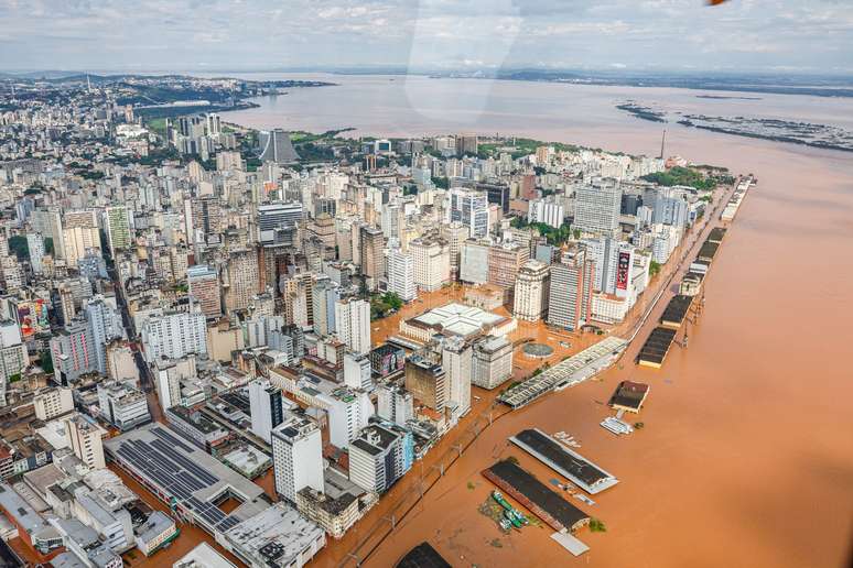 Estado do Rio Grande do Sul enfrenta situação de calamidade em razão de chuvas e enchentes