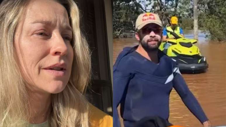 With Pedro Scooby in Rio Grande do Sul, Luana Piovani teases her ex once again: “new tsunami”