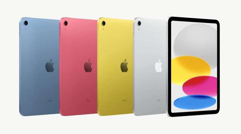 iPad de 10ª geração teve grande redução de preço (Imagem: Divulgação/Apple)
