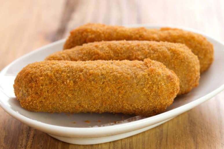 Croquete de milho-verde 